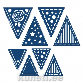Die Tattered Lace ACD198 Decorative Bunting ― VIP Office HobbyART