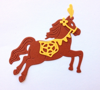 Ножи Crafty Ann BD-79 Circus horse Set ― VIP Office HobbyART