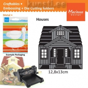 Marianne Design Craftables CR1217 scandinavian house  ― VIP Office HobbyART