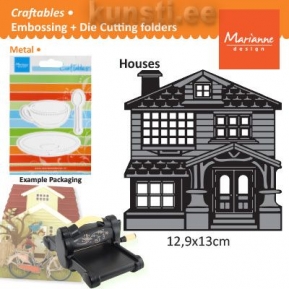 Die Marianne Design Craftables CR1218 victorian house  ― VIP Office HobbyART