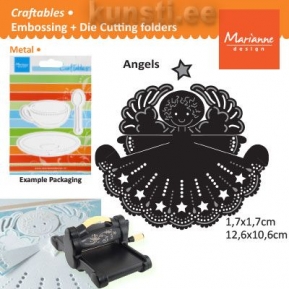 Marianne Design Craftables CR1231 angel with star  ― VIP Office HobbyART