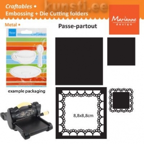 Marianne Design Craftables CR1240 passe-partout square  ― VIP Office HobbyART