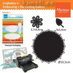 Die Marianne Design Craftables CR1248 circle & flower stitch  ― VIP Office HobbyART
