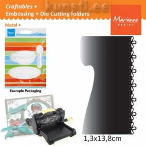 Die Marianne Design Craftables CR1250 border stitch  ― VIP Office HobbyART