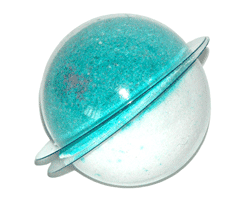 Пластиковая форма для бомбочек для ванной Сфера средняя (диаметр 60 мм) ― VIP Office HobbyART