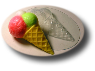 Форма для мыла "Мороженое Рожок" ― VIP Office HobbyART