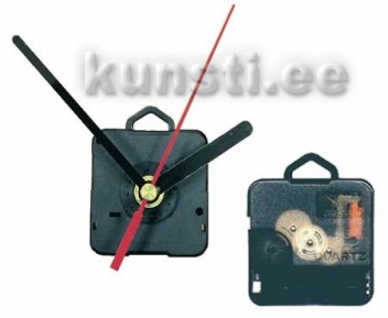 Quarz clock mechanism 9-14mm + 3 clock Hands 45/5mm ― VIP Office HobbyART