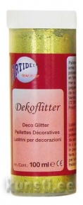 Glitter Artidee 100 ml, yellow ― VIP Office HobbyART