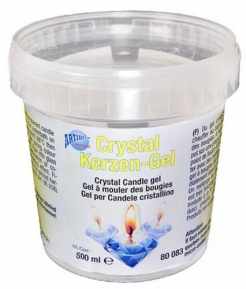 Candle gel, transparent (with wicks) 20L ― VIP Office HobbyART