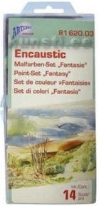 Encaustic set of paints/colours "fantasia"  14 pcs. ― VIP Office HobbyART