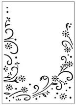 Embossing folder 569 ― VIP Office HobbyART