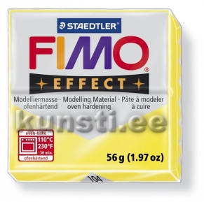 8020-104 Fimo effect, 56гр, полупрозрачный жёлтый ― VIP Office HobbyART