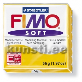 8020-16 Fimo soft, 56гр, жёлтый ― VIP Office HobbyART