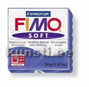 8020-33 Fimo soft, 56гр, тёмно-синий ― VIP Office HobbyART