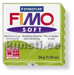 8020-50 Fimo soft, 56гр, салатовый ― VIP Office HobbyART