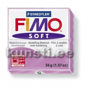 8020-62 Fimo soft, 56gr, Lavender ― VIP Office HobbyART
