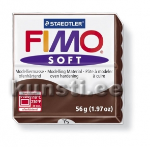 8020-75 Fimo soft, 56гр, какао ― VIP Office HobbyART