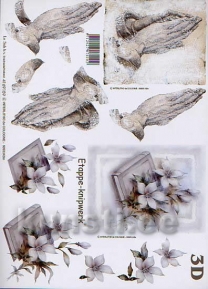 Decoupage paper 3D A4  LeSuh 4169159 ― VIP Office HobbyART