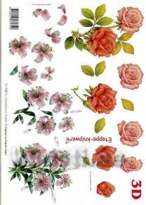 Decoupage paper 3D A4  LeSuh 416918 ― VIP Office HobbyART