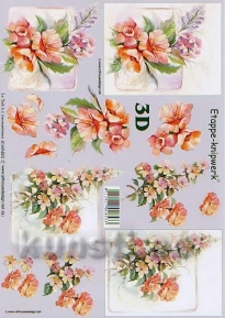 Decoupage paper 3D A4  LeSuh 4169483 ― VIP Office HobbyART