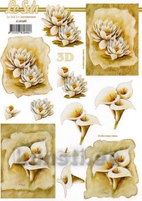 Decoupage paper 3D A4  LeSuh 4169689 ― VIP Office HobbyART