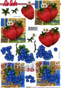 Decoupage paper 3D A4  LeSuh 4169902 ― VIP Office HobbyART