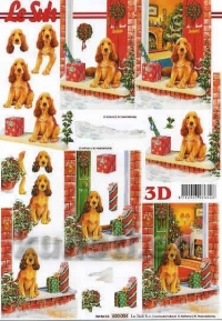 Decoupage paper 3D A4  LeSuh 650-004 ― VIP Office HobbyART
