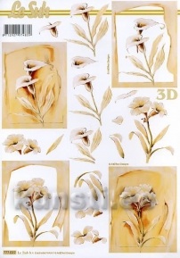 Decoupage paper 3D A4  LeSuh 777-022 ― VIP Office HobbyART