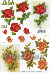 Decoupage paper 3D A4  LeSuh 777-040 ― VIP Office HobbyART