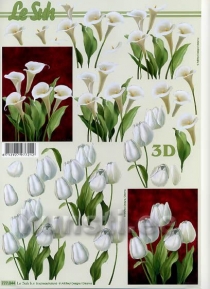 Decoupage paper 3D A4  LeSuh 777-044 ― VIP Office HobbyART
