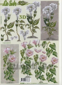 Decoupage paper 3D A4  LeSuh 777-055 ― VIP Office HobbyART