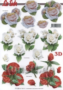 Decoupage paper 3D A4  LeSuh 777-222 ― VIP Office HobbyART
