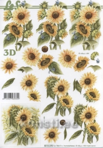 Decoupage paper 3D A4  LeSuh 8215-370 ― VIP Office HobbyART