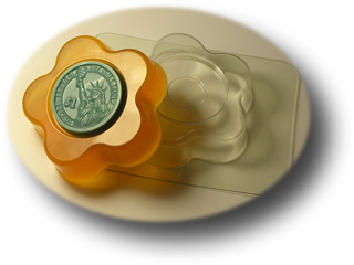 Форма Глю-база для мыла "Цветок-круг"  ― VIP Office HobbyART