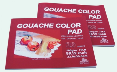 Блок бумаги для гуашевых красок 297x420 ― VIP Office HobbyART