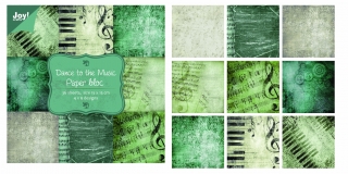 Scrapbookingu komplekt 6011/0028 15x15cm, Dance to the Music ― VIP Office HobbyART