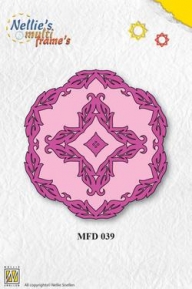 Die Frame Die multi round leaves, Nellie's Choice MFD039 ― VIP Office HobbyART