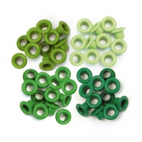 Eyelets assortment 60tk green ― VIP Office HobbyART