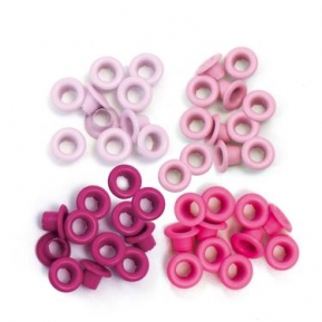 Eyelets assortment 60tk pink ― VIP Office HobbyART