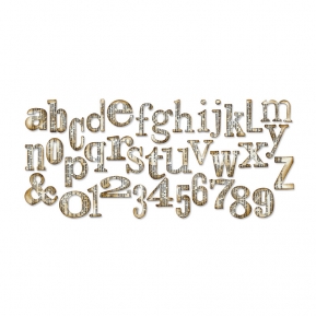 Bigz XL Die - Word Play by Tim Holtz, Sizzix 657837 ― VIP Office HobbyART