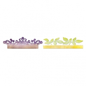 Lõikenoad Sizzlits Decorative Strip Die - Card Edges, Decorative Accent, Sizzix 658072 ― VIP Office HobbyART