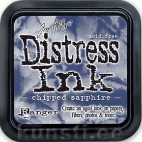 Ranger distress Ink, chipped sapphire ― VIP Office HobbyART