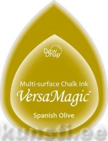 VersaMagic Chalk Ink Pad Dew Drop 59 spanish olive ― VIP Office HobbyART