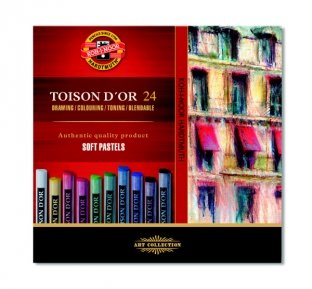 Sets of soft pastels KOH-I-NOOR, 36pcs ― VIP Office HobbyART