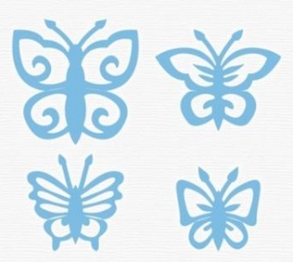 Ножи Marianne Design Creatables LR0158 butterflies  ― VIP Office HobbyART