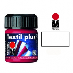 Textile Paint Marabu-Textil Plus 070 White ― VIP Office HobbyART