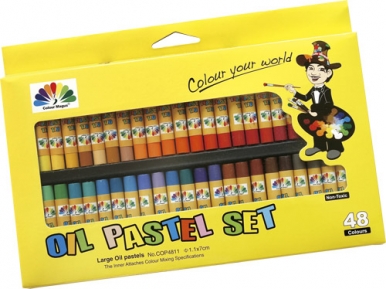 Sets of oil pastels 48pcs "Phoenix" ― VIP Office HobbyART