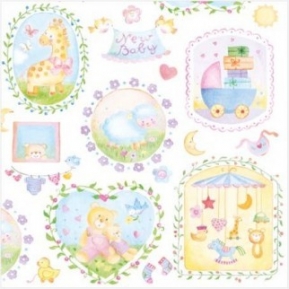 Napkin New Baby SDL096000 ― VIP Office HobbyART