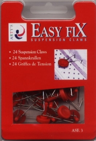 Konksud siidiiraamile Arty's Easy Fix ASF3 (24tk). Suspension Claws ― VIP Office HobbyART