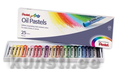 Пастель масляная Pentel Arts Oil Pastels PHN-25 ― VIP Office HobbyART